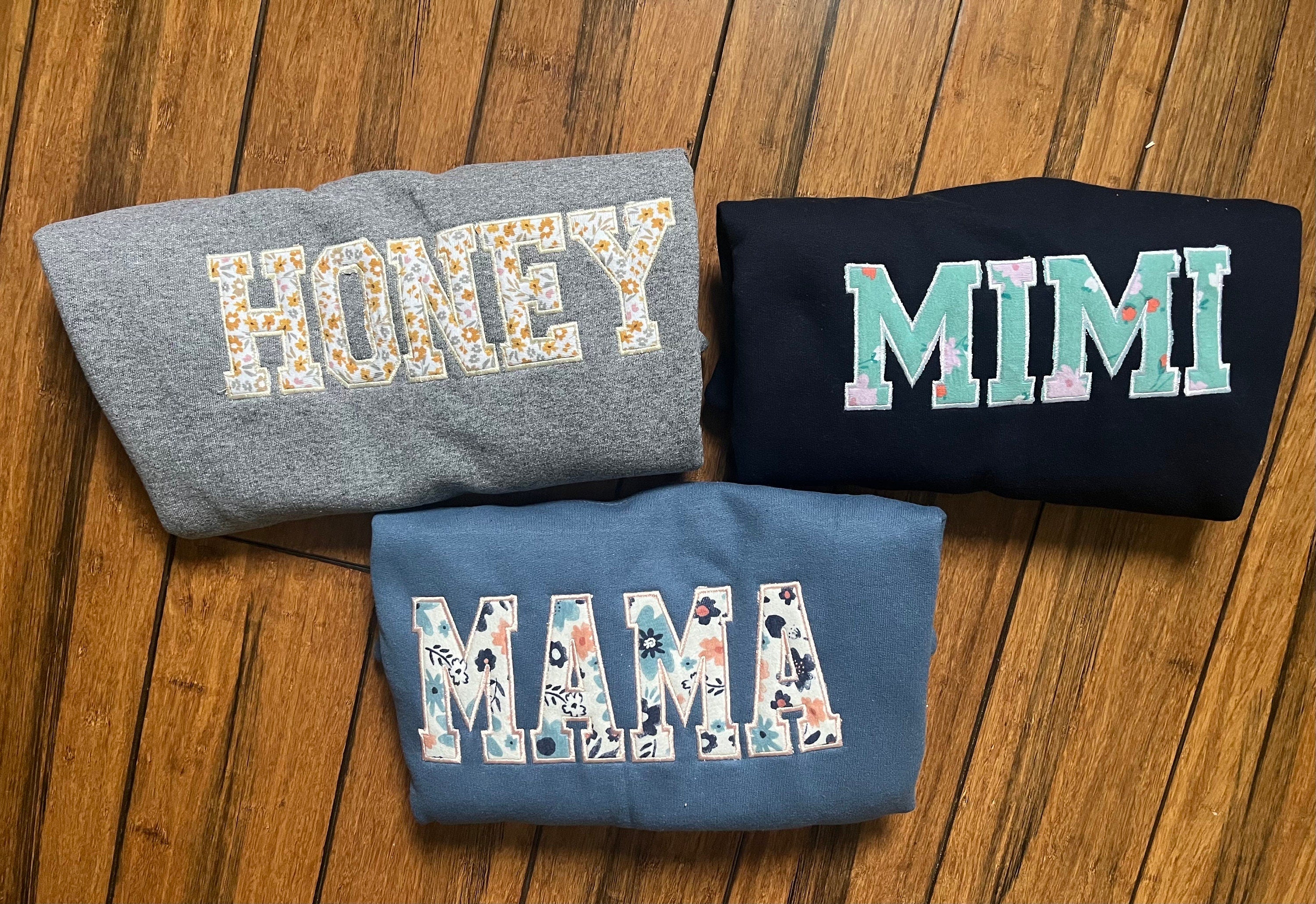 Embroidered with baby clothing, personalized sweater, baby outfit, appliqué, keepsake, gift for mom, nana, dad, Grammy, clothing, baby