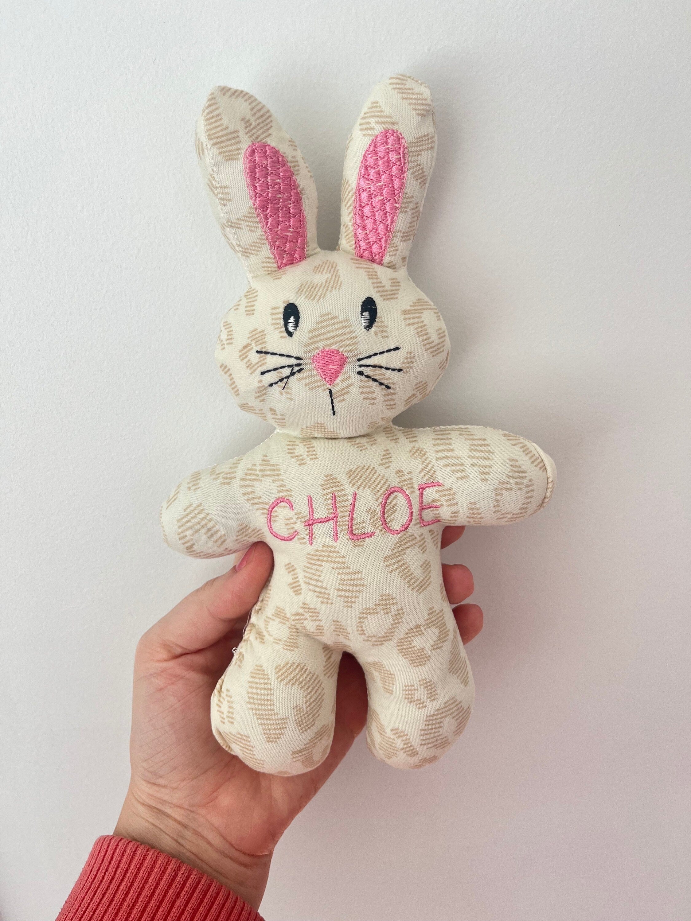 Memory bunny from clothing, Handmade bunny, bunny from loved one's clothing, Fast turn around, gift for fam, keepsake, personalized