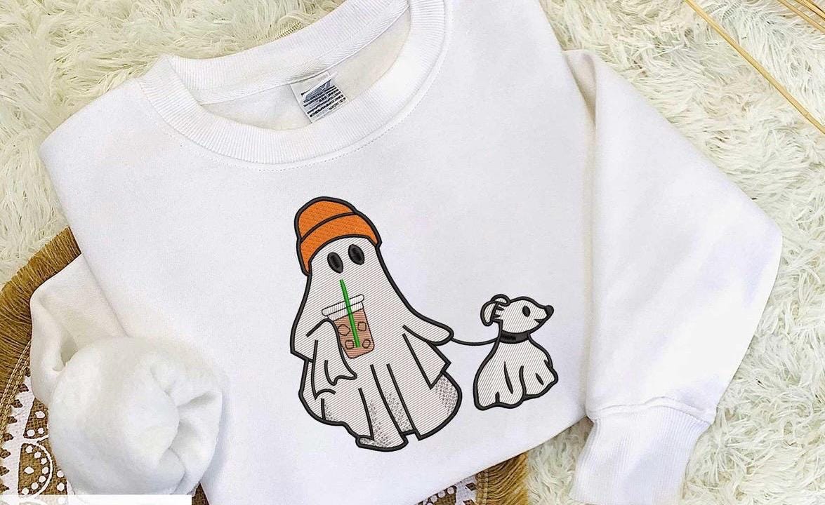 Embroidered Fall Sweater