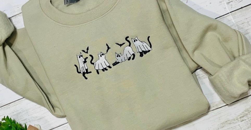 Embroidered Fall Sweater