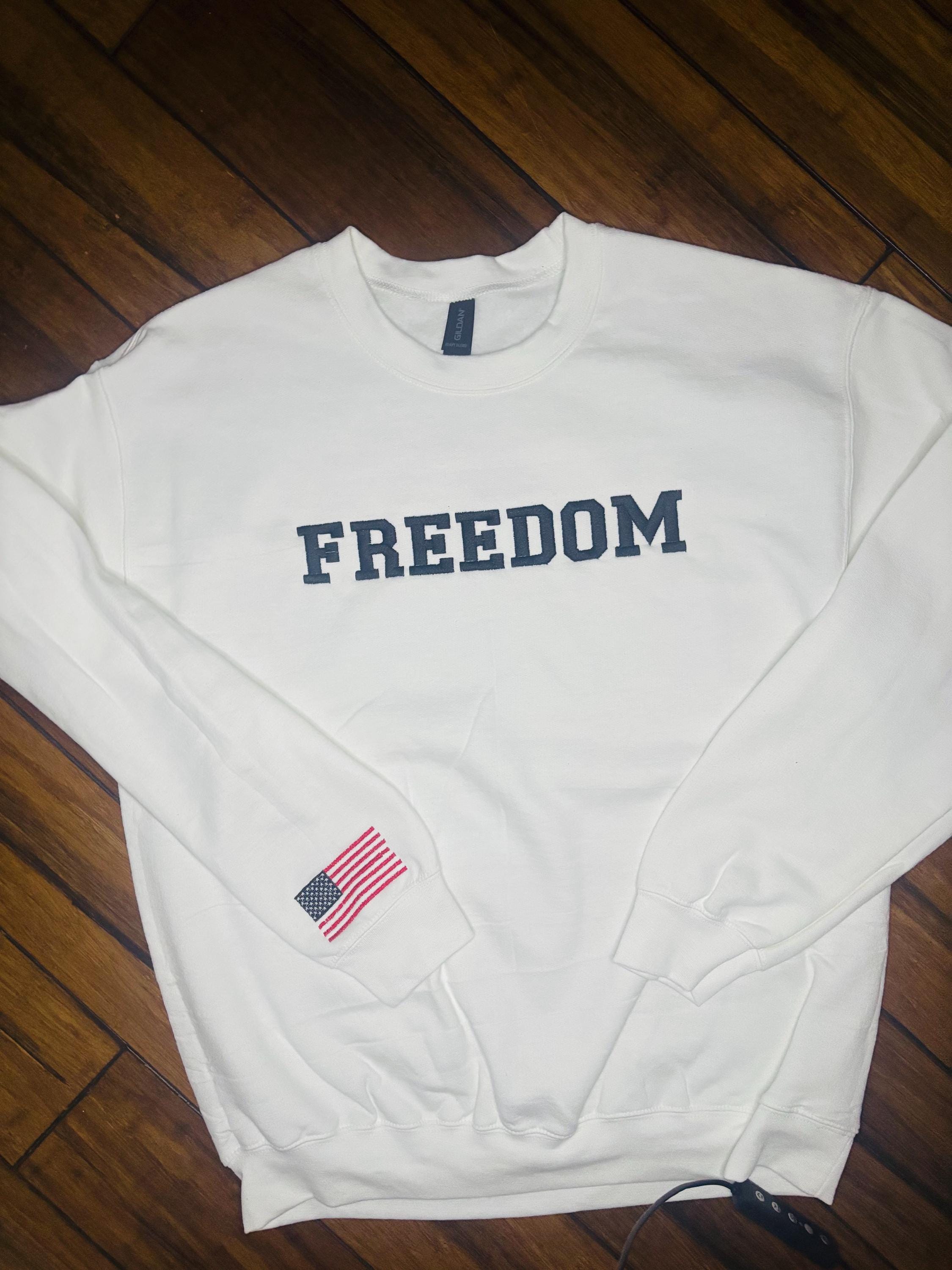 Embroidered Freedom Patriotic Apparel